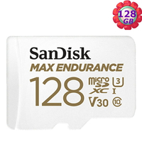 SanDisk 128GB 128G microSDXC【Max Endurance】microSD SD V30 U3 4K C10 SDSQQVR-128G 記憶卡