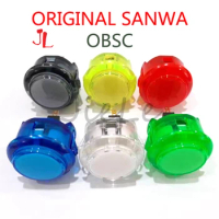 8pcs/lot Original Sanwa Button OBSC-30 Push Buttons for Arcade DIY Cabinet Parts PS4 Game 24MM Push Button HORI Street Fight 5