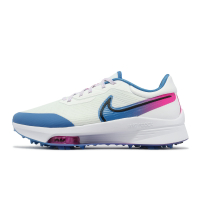 Nike 高爾夫球鞋 Air ZM Infinity Tour Next% 寬楦 男鞋 白 無釘 氣墊 高球 DM8446-104