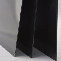 1*200*300mm Black ABS Plastic Board Model Sheet Material for DIY Model Part Accessories