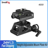 Universal Arca-Swiss Height-Adjustable Mount Plate Kit 4233 Arca for DJI RS Stabilizers DSLR Cameras Quick Release Plates
