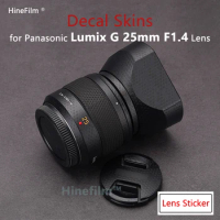 LUMIX G 25F1.4 Len Premium Decal Skin for Panasonic DG Summilux 25mm f/1.4 ASPH Lens Protector Cover Film Sticker