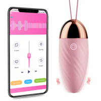Bluetooth G Spot Dildo Vibrator for Women APP Remote Control Panties Vibrating Egg Clitoris Stimulator Sex Toys for Adults