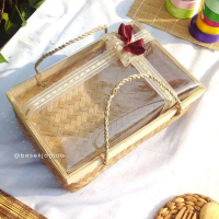 BMT kotak hantaran parsel kotak seserahan wadah wajik sanggan manten 23cm - 30cm ater2 wadah buah da