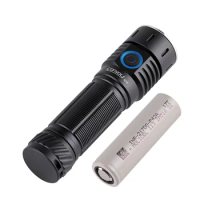 Convoy S21F 21700 flashlight 519A with 60deg TIR lens, high CRI R9080, adjustable color temperature,2700K to 5700K,with battery