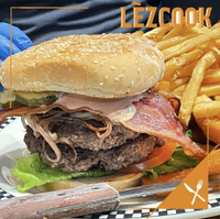 【Lezcook】牛肉漢堡排 (24入)