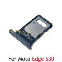 10PCS For Motorola Moto Edge 30 Neo Pro S30 Sim Card Slot Tray Holder Sim Card Repair Parts