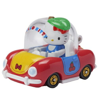 大賀屋 日貨 HELLO KITTY 騎乘 tomica 多美小汽車 汽車 車子 模型 玩具 正版 L00011352