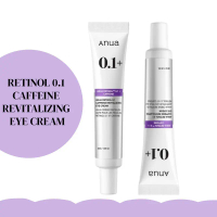 【On Hand】 Anua Retinol 0.1 Caffeine Revitalizing Eye Cream，Moisturizing Collagen Skin CareWOEAS