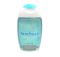 Femfresh 私密護理 潔浴露 / 沐浴乳 - Pure&amp;Fresh wash 純淨和淨化清洗 旅行款 150ml 英國進口