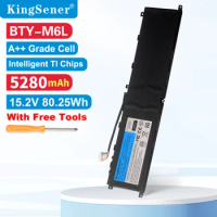 KingSener New BTY-M6L Battery For MSI GS65 GS75 Stealth Thin 8RF 8RE PS63 P65 P75 Creator 8RC 8SC 9SC 9SE MS-16Q3 MS-16Q2 Series