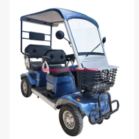 Cheap Chinese Electric Golf Carts One Person Electric Car E Bike 4 Wheels Direct Manufacturer Golf C