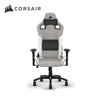 海盜船 CORSAIR T3-RUSH 灰白/布質 電競椅