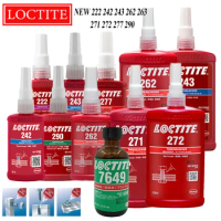 50ml New Loctite 243 glue 222 242 290 Metal thread locker 271 272 277 263 High-strength anti-loose anaerobic adhesive