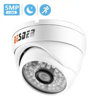 BESDER H.265 IP Camera PoE 2MP/3MP/5MP(SONY IMX335) Anti Vandal Dome Camera IP Outdoor Indoor Vandalproof IP Camera 48V PoE CCTV