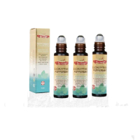 【Ausgarden 澳維花園】薄荷尤加利怡神舒涼滾珠精油10mlX3入(清涼舒緩滾珠精油特惠組)