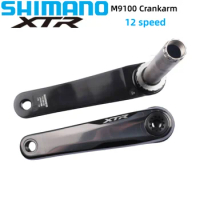 SHIMANO XTR M9100 HOLLOWTECH II Crankarm 12S For MTB Mountain Bike Bicycle Crank 1x12 Speed 165MM/170MM/175MM Bike Parts