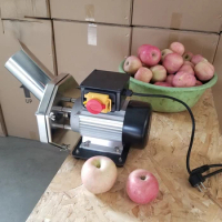 Electrical apple cider crusher fruit crushing machine for home use