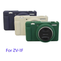 Rubber Silicone soft Camera Case Bag for Sony ZV1F ZV-1F body cover protector Portable Dust-proof Scratch-proof
