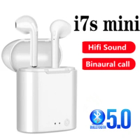 i7 i7s Tws Mini Wireless Bluetooth Earphones Stereo Bass Earphone Earbuds Sport Headset &amp; Charging Box for iPhone Xiaomi Huawei