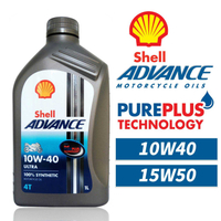 【車百購】 殼牌 Shell Advance 4T Ultra 10W40 15W50 機車機油