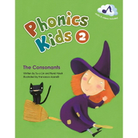 姆斯New Phonics Kids 2: The Consonants (with Caves WebSource) 9789869892650 華通書坊/姆斯