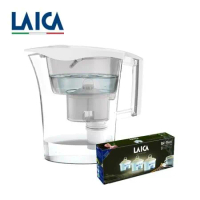 【LAICA 萊卡】2.8L除菌生飲濾水壺 附咖啡與茶濾心3入 三色可選 UFSAA03 C3M