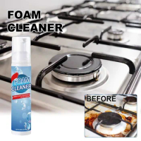 Foam Cleaner Kitchen Stove Kitchen Appliance Range Hood Oil Stain Dirt Remover 100ml Ink Remover