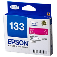【文具通】EPSON 133#墨水匣.紅 T1333 R1010487