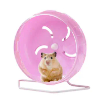 Hamster Running Wheel Sport Running Wheel Rat Small Rodent Mice Silent Jogging Hamster Gerbil Exercise Play Toy For Gerbils Mice