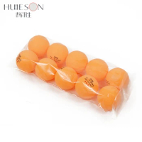 Huieson 10pcs/bag New Material Training Table Tennis Ball 40+mm Diameter 2.8g 3 Star ABS Plastic Ping Pong Balls for Match Train