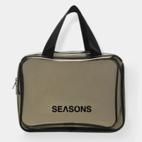 【SeasonsBikini】SEASONS大容量防潑水衣物泳衣收納包/旅行盥洗包(旅行盥洗包收納包防水包化妝包)