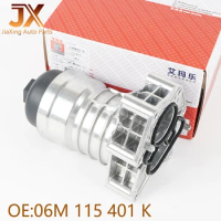 06M115401L Aluminum Engine Oil Filter Housing For NEW EA837 AUDI A4 B9 A5 A6 C8 A7 A8 Q5 Q7 Q8 VW Touareg 3.0T 06M 115 401 K/F/E