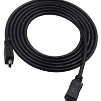 Mini USB Male To Female Extension Cable For GARMIN 30 40 50 200 250 255 270 370