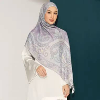 Lozy Hijab - Cashmere Shawl (Turkish Pashmina Bahan Cashmere Motif 2 Sisi Koleksi Raya Lebaran 2026)