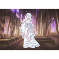Mô hình Standee Noa Lưu Trữ Xanh (Blue Archive) Chủ đề Bride