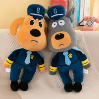 [COD]Labrador plush toy, Doberman dog figurine, claw machine gift, doll birthday present
