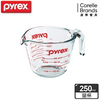 【美國康寧】Pyrex單耳量杯250ML