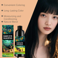 100ml No Chemical / Sulfate-free Hair Dye Shampoo Keratin Repair Long Lasting Natural Herbal Hair Dy