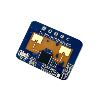 Penderia Kehadiran Manusia, LD2410C, 24GHz, Modul Induksi Radar Gelombang FMCW, Penderia Pengesanan