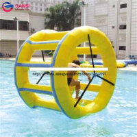 Water Game Inflatable Hamster Roller Wheel, Walking roller game,Inflatable Hamster Roller For Kids