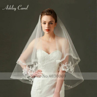 Ashley Carol Customized Wedding Veils custom made length
