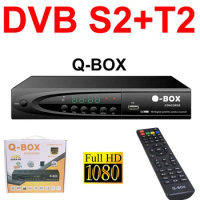 DVB-S2 Satellite receivers DVB-T2 Set-Top Box DVB-S2+T2 satellite finder 1080P HD H.264 Q-BOX TV BOX