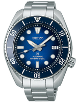 SEIKO 精工錶-黑牌款-PROSPEX系列 SUMO 陶瓷錶圈 潛水機械腕錶 6R35-02C0B(SPB321J1)-45mm-漸層藍面鋼帶【刷卡回饋 分期0利率】【APP下單22%點數回饋】