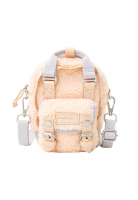 Doughnut Doughnut Macaroon Tiny Fluffy Series Soft Sunrise X Powder Purple Cross Body Bag