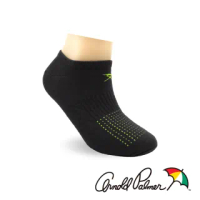 【Arnold Palmer】加大虛線隱形襪-鐵灰(船型襪/加大襪/男襪/隱形襪)