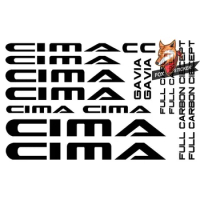 Bicycle frame stickers road bike mountain bike MTB Track bike TT bike cycle decal reflective stickers for CIMA stickers