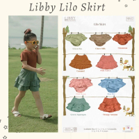 GROSIR || LIBBY BABY EARTH COLOUR SERIES (( LILO SKIRT )) Celana Rok Bawahan Polos Warna |  Ukuran 0