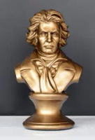 Musicians Mozart, Beethoven and Chopin figure head sculpture piano classroom teaching AIDS decoration figures home decoration