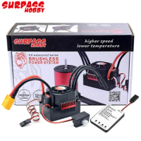 Surpass Hobby Waterproof 25A 35A 45A 60A 80A 120A 150A Brushless ESC Speed Controller XT60 Plug For 1/8 1/10 1/12 RC Car Toys